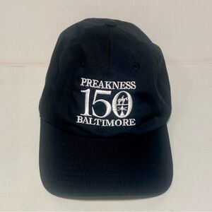 150 Anniversary of The Preakness Stakes American Thoroughbred Race Cap Men O/S